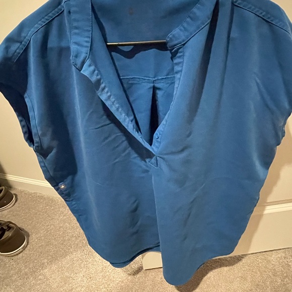 Figs Tops Figs Royal Blue Rafaela Poshmark